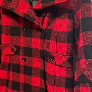 - Pins and needles child buffalo check coat extra small